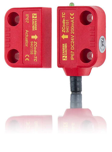 Interruptor unipolar - max. 1 Hz, 24 - 250 V, IP67 | ZCODE-TC - Zander GmbH & Co. KG, Hermann - IP67 / de codificación / magnético