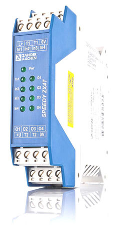 Autómata programable en riel DIN - 10 - 30 V, 10 - 50 kHz | SPEEDY ZX4T/ZX4TE - Zander GmbH & Co. KG, Hermann - de 4 E / para bus / de alta velocidad