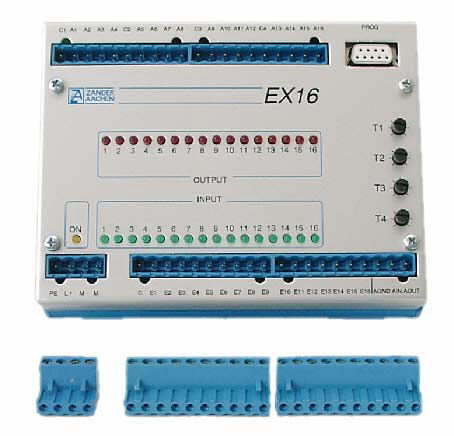 Autómata programable box - max. 10 kH, 24 V | EX16/EX16T - Zander GmbH & Co. KG, Hermann - para bus / de alta velocidad