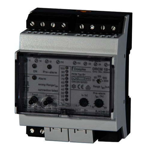 Controlador de corriente - 230 V, IΔn 0.03 - 3 A | DRCM 1 B+ - Doepke Schaltgeräte GmbH