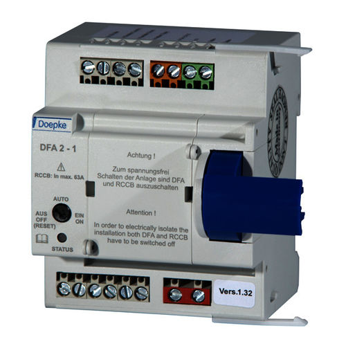 Disyuntor de corriente residual - DFA 2-1 - Doepke Schaltgeräte GmbH - con mando a distancia / en caja moldeada