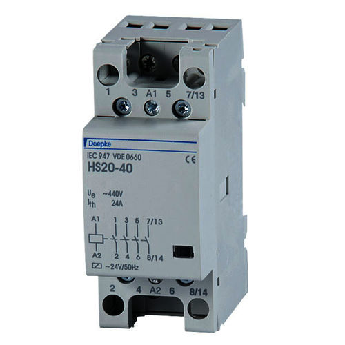 Contactor de potencia - 25 A | HS 25-31 - Doepke Schaltgeräte GmbH - electromagnético