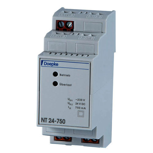 Alimentación eléctrica en riel DIN - max. 18 VA | NT 24-0750 - Doepke Schaltgeräte GmbH - AC/DC / conmutada