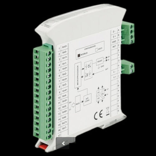 Módulo E/S analógico - EMOD 3018 - ELCO Elettronica di A. Ligabue e C. snc - Modbus / 8 canales / para máquina de acondicionamiento