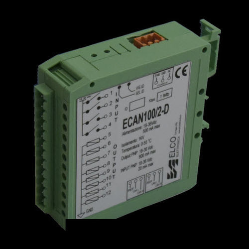 Módulo E/S analógico - ECAN 100/2 - ELCO Elettronica di A. Ligabue e C. snc - CAN Bus / de 4 E / con 8 salidas PNP