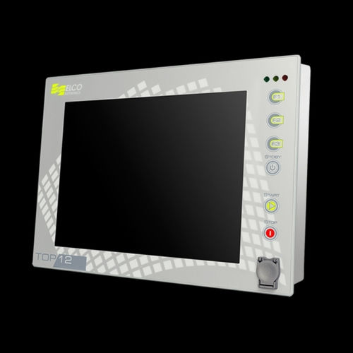 HMI con pantalla táctil resistiva - TOP12 - ELCO Elettronica di A. Ligabue e C. snc - con teclado / empotrable / 800 x 600