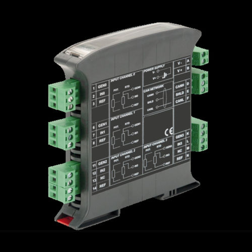 Módulo E/S analógico - ECAN 7014 - ELCO Elettronica di A. Ligabue e C. snc - CAN Bus / de 4 E / de temperatura