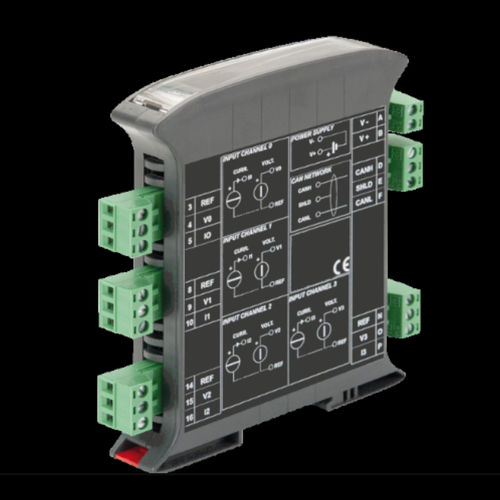 Módulo E/S analógico - ECAN 7015 - ELCO Elettronica di A. Ligabue e C. snc - CAN Bus / de 4 E / de temperatura