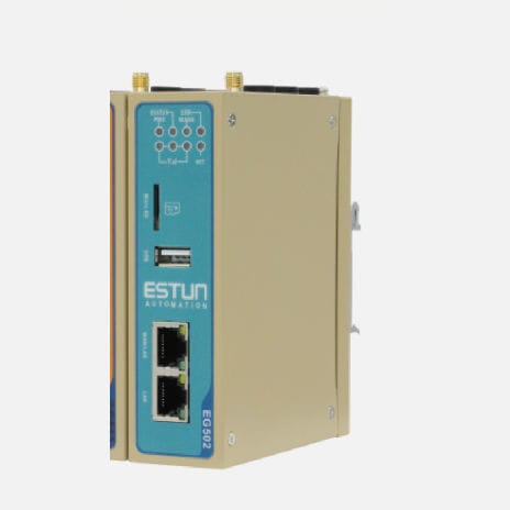 Pasarela industrial - ESTUN Automation Co., Ltd. - Ethernet / USB / para la transmisión de datos