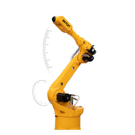 Robot articulado - ER20B-1760 - ESTUN Automation Co., Ltd. - 6 ejes / de suelo / para techo