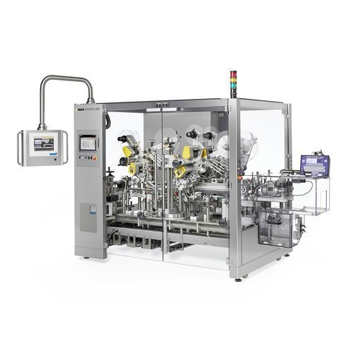Máquina de etiquetado automática - PAGO L200 - Fuji Seal - para botellas / para aplicación en el lateral del producto / para la industria farmacéutica