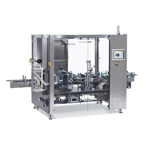 Máquina de etiquetado automática - PAGO L600 - Fuji Seal - wraparound / para la industria farmacéutica / para la industria alimentaria y de la bebida