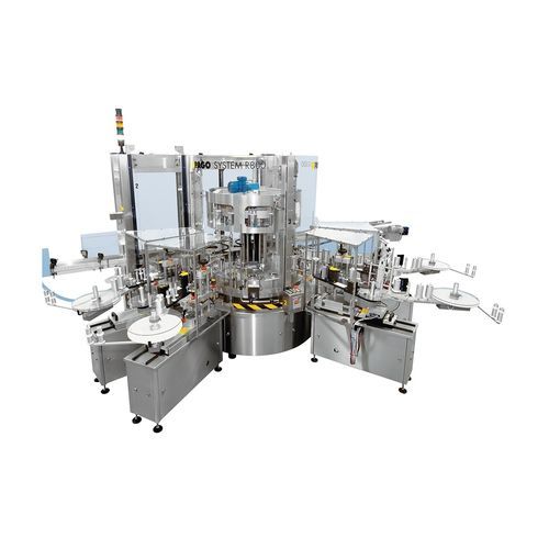 Máquina de etiquetado rotativa - PAGO R800 - Fuji Seal - automática / para aplicación en la parte superior del producto / para aplicación en el lateral del producto