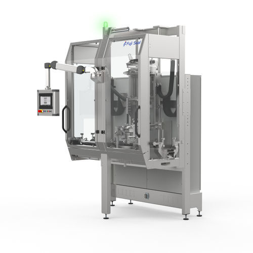 Aplicador de etiquetas automático - FS E-line - Fuji Seal - para embalaje / para manga termorretráctil