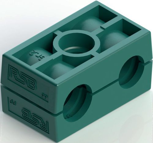 Abrazadera de apriete de plástico - B series - FKB GmbH - de perno / doble