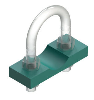 Estribo para tuberías - FKB GmbH