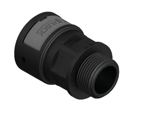 Racor neumático - ASPA-PG - FRÄNKISCHE Industrial Pipes GmbH & Co. KG - roscado / de PA6 / resistente a los UV