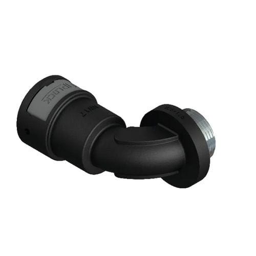 Racor neumático - AWPA-MML - FRÄNKISCHE Industrial Pipes GmbH & Co. KG - de rosca / codo de 90º / de PA6