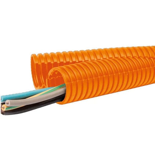 Funda de protección - 2PPS-O - FRÄNKISCHE Industrial Pipes GmbH & Co. KG - acanalada / para cables / de PP