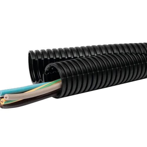 Funda de protección - 2PPS-U - FRÄNKISCHE Industrial Pipes GmbH & Co. KG - acanalada / para cables / de PP