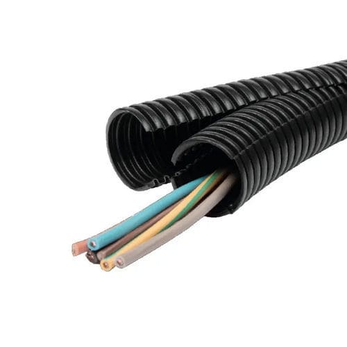 Funda de protección - 2ETS series - FRÄNKISCHE Industrial Pipes GmbH & Co. KG - acanalada / para cables / de ETFE