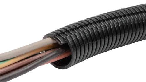Funda de protección - 1PPS-U - FRÄNKISCHE Industrial Pipes GmbH & Co. KG - acanalada / para cables / de PP