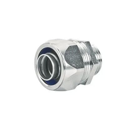 Prensaestopas de latón niquelado - MS-2-M - FRÄNKISCHE Industrial Pipes GmbH & Co. KG - métrico / recto