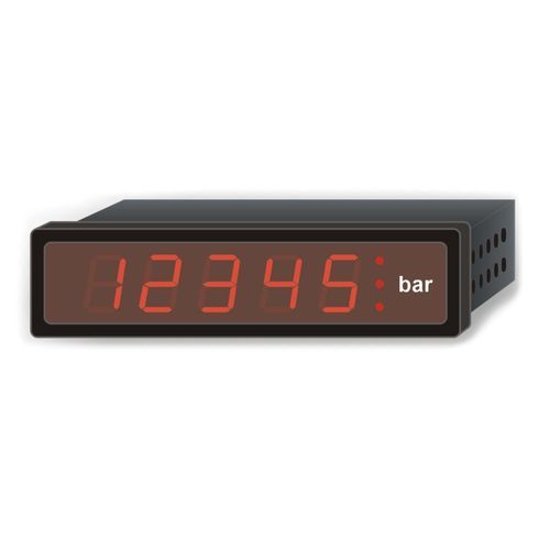 Visualizador para instrumentación - HE 5120 - AXXERON HESCH electronics GmbH - LED / digital / de 5 dígitos