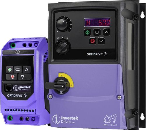 Variador de velocidad brushless - Optidrive E3 - Invertek Drives Ltd. - de inducción / trifásico / monofásico