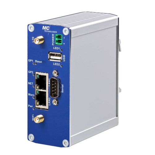 Router de comunicación - MC-MR-L2 - MC Technologies GmbH - Ethernet / WiFi / LTE Cat.4