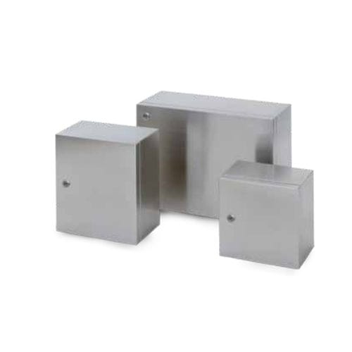 Caja con puerta abatible - CPN Series - MPGAMMA srl - rectangular / modular / de acero inoxidable