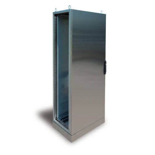 Armario eléctrico de mando - SPD series - MPGAMMA srl - de suelo / empotrable / de acero inoxidable