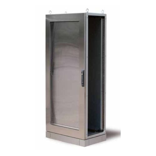 Armario eléctrico de mando - SLD series - MPGAMMA srl - de suelo / empotrable / de acero inoxidable