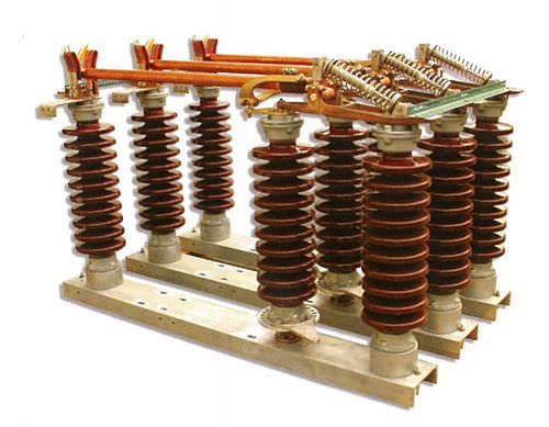 Interruptor seccionador de tensión media -  ABS - Allis Electric - motorizado / tripolar / aislado en aire