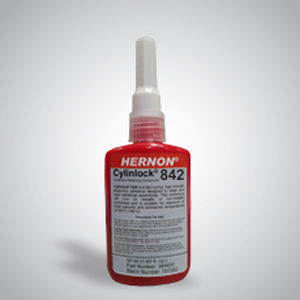 Cola de metacrilato - Cylinlock® 842 - Hernon Manufacturing - para metal / monocomponente / industrial