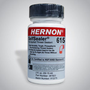 Masilla para roscado de tubos - SelfSealer® 615 - Hernon Manufacturing - de estanqueidad