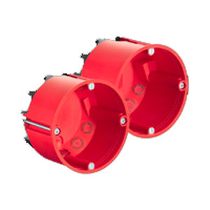 Caja de conexiones empotrable - HWD 68 - KAISER GmbH & Co. KG - resistente al fuego