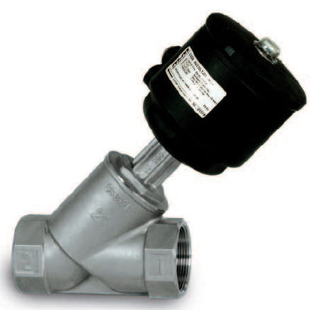 Válvula de pistón - BPG208L-210L-HT - M & M INTERNATIONAL - con control neumático / de 2/2 vías / normalmente cerrada