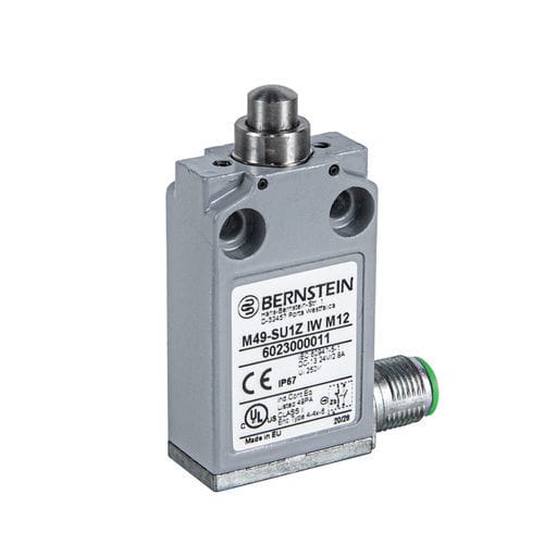 Interruptor de final de carrera con émbolo - M49 - BERNSTEIN AG - de botón / IP67 / de seguridad