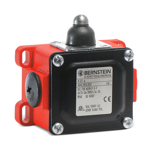 Interruptor de final de carrera de seguridad - D series - BERNSTEIN AG - IP65 / robusto / para uso intensivo