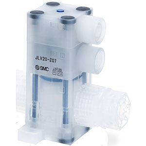 Válvula de pistón - JLV series - SMC Corporation of America - con control neumático / para productos químicos / para aplicaciones de alta pureza