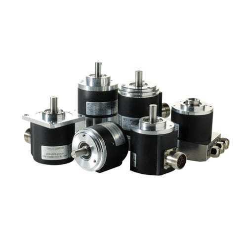 Encoder rotativo absoluto - AEN Series - GIVI MISURE - óptico / con eje macizo / con brida