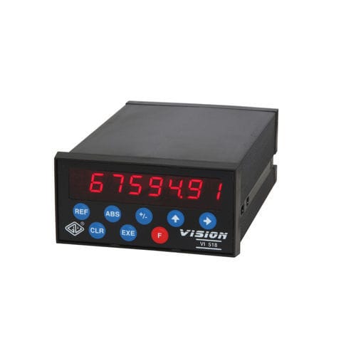 Indicador de posición - VI 518 - GIVI MISURE - digital / para montaje sobre panel / compacto