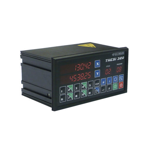 Controlador de posición 2 ejes - THESI 320 - GIVI MISURE - trifásico / NC / con salida analógica