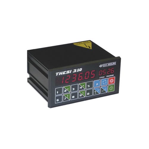 Controlador de posición 1 eje - THESI 310 - GIVI MISURE - lineal / monofásico / con salida analógica