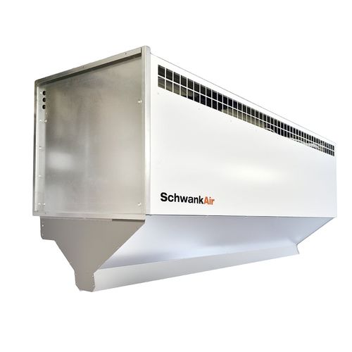 Cortina de aire ambiante - H serie  - SCHWANK - vertical / para puerta industrial