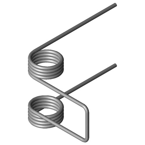 Muelle de doble torsión - DSF-105 - GUTEKUNST FEDERN - de hilo / de acero inoxidable