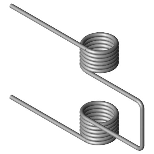 Muelle de doble torsión - DSF-260 - GUTEKUNST FEDERN - de hilo / de acero inoxidable