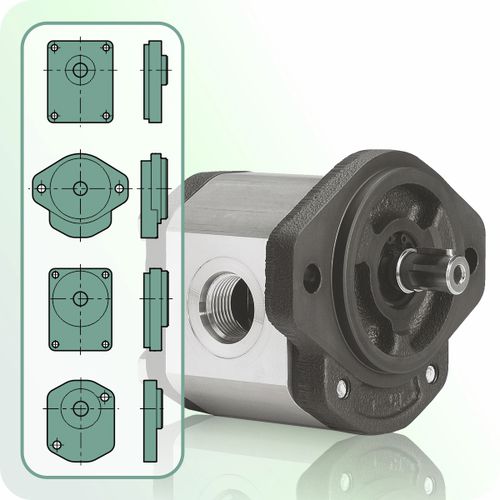Motor hidráulico de engranaje - GHM2 Series - jbj Techniques Limited