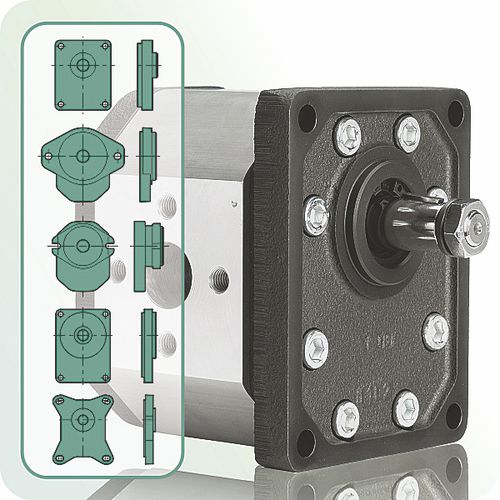 Motor hidráulico de engranaje - GHM3 Series - jbj Techniques Limited